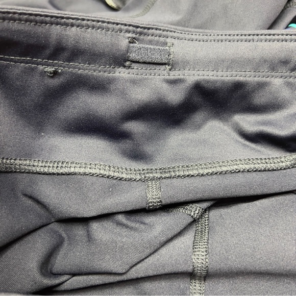 FILA Black Capri Leggings with Rainbow Stripes - Size Large - Picture 11 of 14